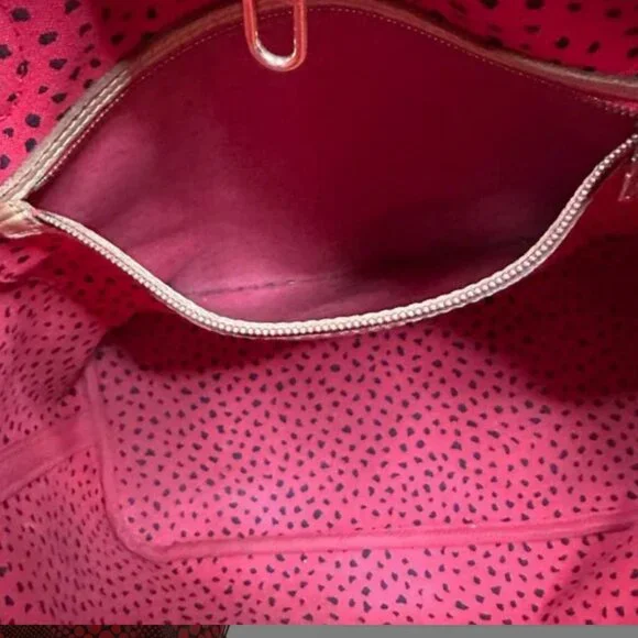 Yayoi Kusama x Louis Vuitton Red Waves Monogram Neverfull MM Tote with COA - Picture 15 of 16